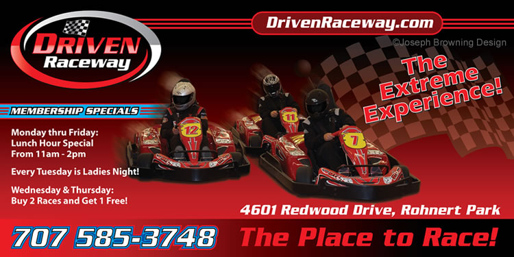 Joseph Browning Design - Driven Raceway Banner