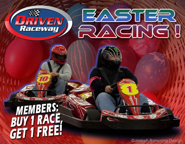 Joseph Browning Design - Driven Raceway Email Ad