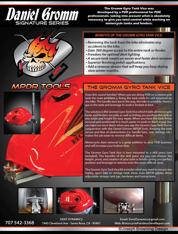 Joseph Browning Design - Gromm Gyro Tank Vice Flyer