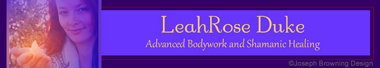 Joseph Browning Design - LeahRose Duke Website Header